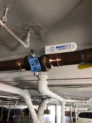 Copper pipe repair and valve work for Backflow Testing in Diamond Bar